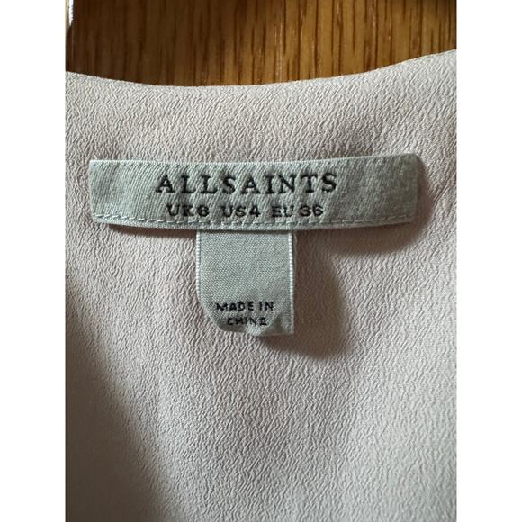 ALLSAINTS Brea Floral Cascade Maxi Dress - Size US 4 (new) - Picture 6 of 7